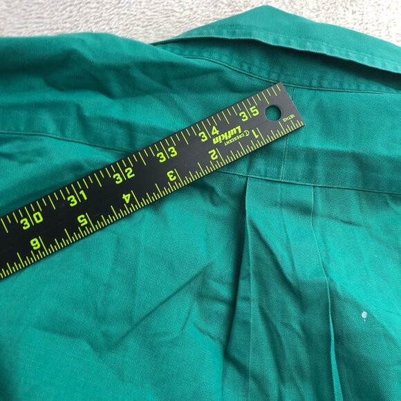 Ralph Lauren Mens Blaire Shirt XXL Green Long Sleeve Button Down Classic Cotton - Picture 6 of 11